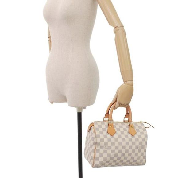 Louis Vuitton Damier Azur Speedy 25 Handbag - Picture 8 of 8